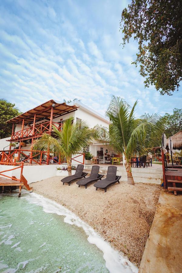 El Búho Lagoon Bacalar Exterior foto