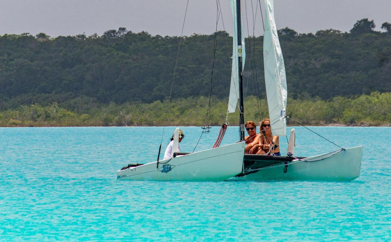 El Búho Lagoon Bacalar Exterior foto