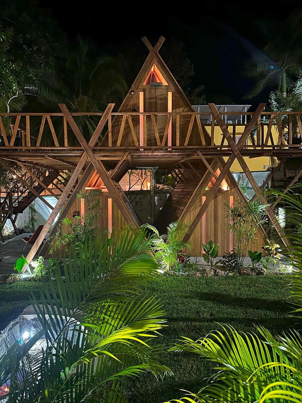 El Búho Lagoon Bacalar Exterior foto
